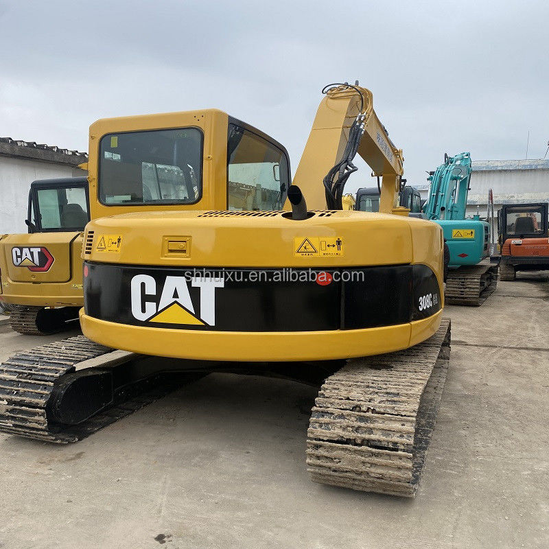 8 TONNELLE USATE EXCAVATORE CAT 308C CAT 308C di seconda mano con colore originale
