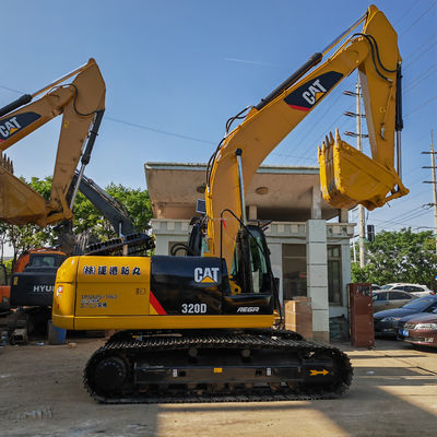 20 tonnellate di potenza di scavo utilizzato escavatore cat320d/seconda mano prezzo basso utilizzato cat 320d in vendita